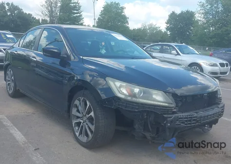 2013 Honda Accord Sport from USA, damaged, VIN 1HGCR2F56DA187392